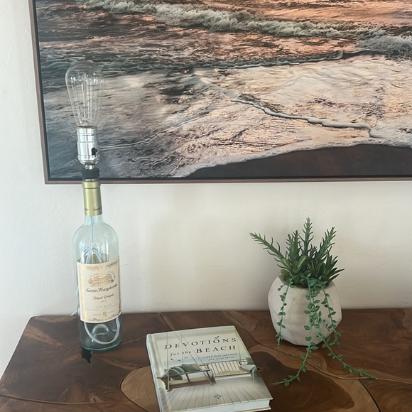 Wine bottle lamp Santa Margherita Pinot Grigio - Picture 2 of 6